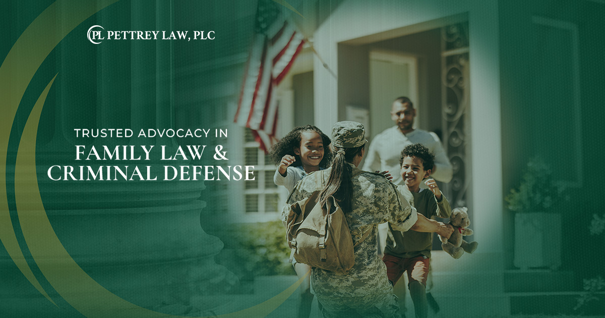 Chesapeake Military Divorce Lawyer Pettrey Law, PLC